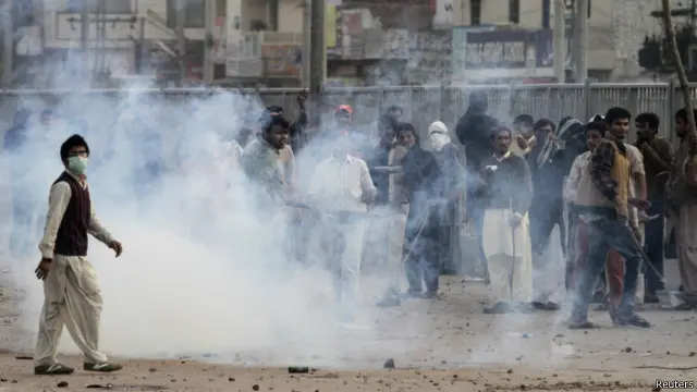 لاہور میں مسیجی برادری کے خلاف پرتشدد واقعات کے بعد احتجاج بھی کیا گیا تھا