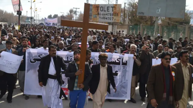 Unjuk rasa di Pakistan