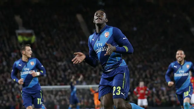 Welbeck llegó este año al Arsenal desde el Manchester.