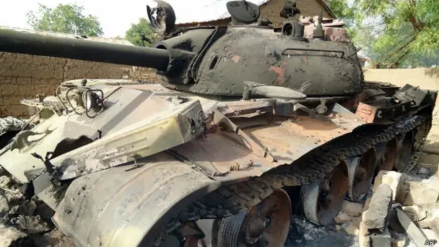 Bama estaba en manos de Boko Haram desde septiembre.