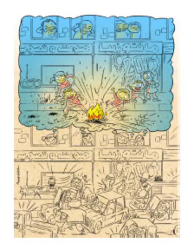 در خیال چهارشنبه سوری - کارتون سلمان طاهری، شهروند