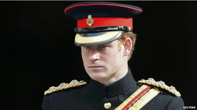 英国哈里王子（资料照片）