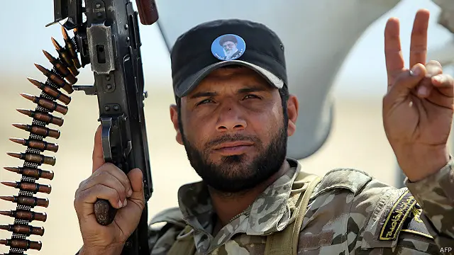 عراق میں جہادی تنظیموں پر عراقی سنیوں کا غلبہ ہے۔ ان میں سب سے بڑی شدت پسند تنظیم دولتِ اسلامیہ ہے