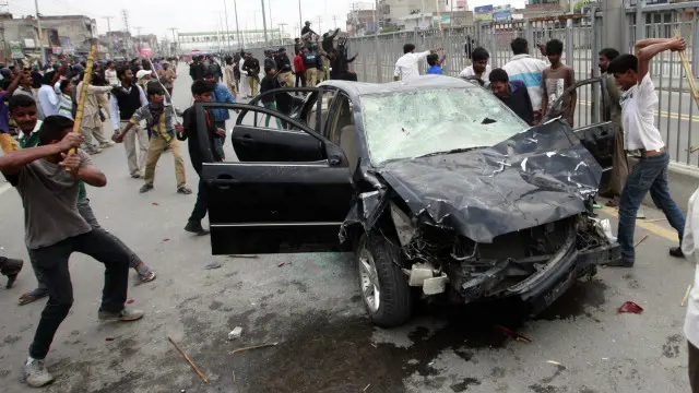  یوحنا آباد میں بیک وقت دو چرچوں پر خودکش حملوں میں 20 افراد ہلاک ہوئے تھے