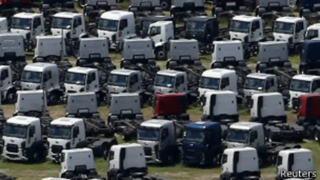 Producción de camiones Ford en Brasil