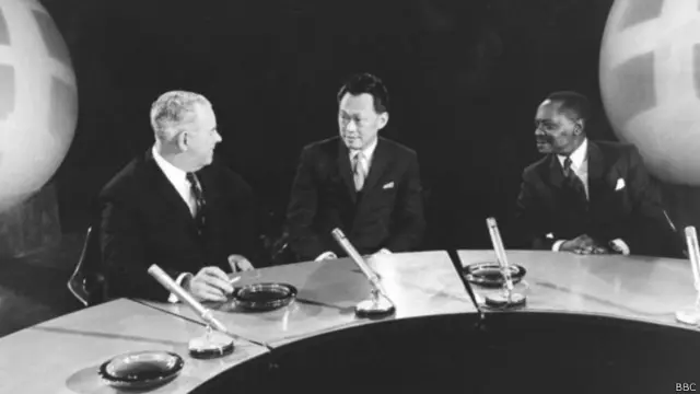 李光耀1969年参加BBC“广角镜”节目