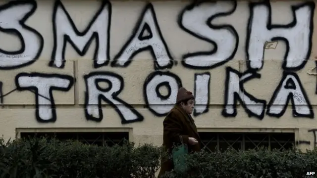 مردم یونان عموما از سیاست‌های ریاضت اقتصادی تحمیل شده به این کشور متنفر هستند