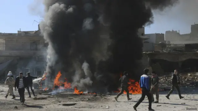 ادارے نے حلب میں سرکاری افواج کی جانب سے شہریوں کو نشانہ بنائے جانے کو جنگی جرائم قرار دیا ہے