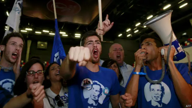 انتخابات میں لیکود پارٹی نے 30 اور صیہونی یونین نے 24 نشستیں حاصل کی تھیں