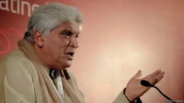 معروف فلمی شاعر جاوید اختر نے جشن میں شامل ہو کر اپنے تاثرات بیان کیے