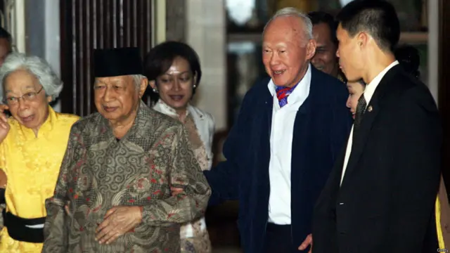 Lee Kuan Yew dan Suharto