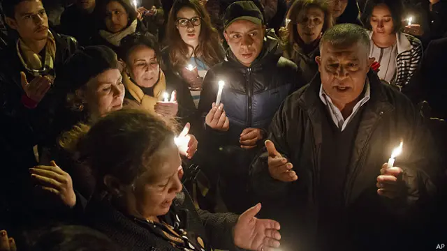 Акция памяти о погибших в результате теракта