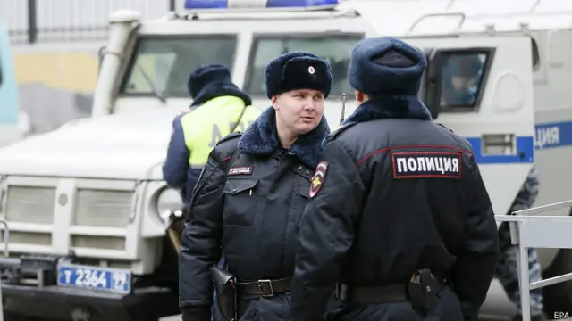 Российские полицейские