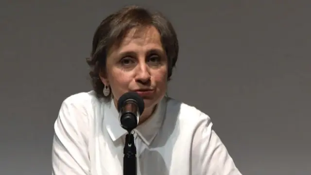 La periodista debió suspender una rueda de prensa convocada inicialmente. Luego hizo su pronunciamiento por internet.