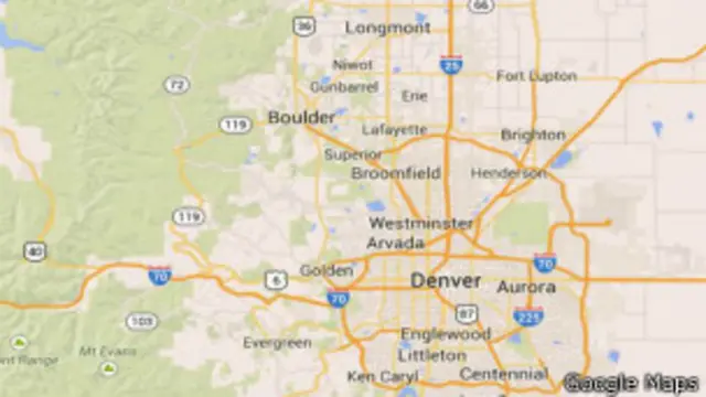 कोलोराडो मैप