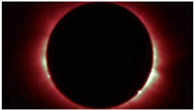 بے شمار افراد کبھی کبھار ظاہر ہونے والے فطرت کے اس منظر کو دیکھنے کے لیے بےتاب تھے