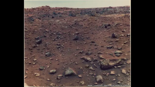 НАСА. "Викинг-1". Марс, июль 1976 года.