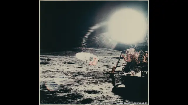 НАСА. "Аполлон-14". Снимок Алана Шепарда.