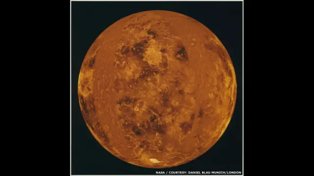 НАСА. "Магеллан". Поверхность Венеры. 16 марта 1992 года.