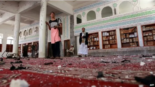 Partlayışlar günorta namazı vaxtı baş verib.