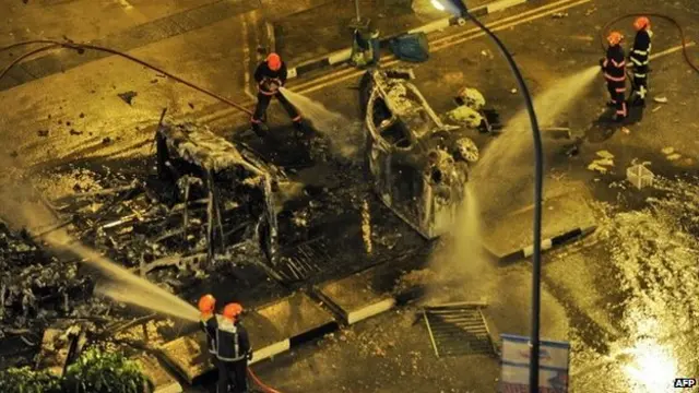 لٹل انڈیا میں فسادات کے بعد غیر ملکی ورکرز کے بارے میں تاثر اور زیادہ منفی ہوگیا تھا۔