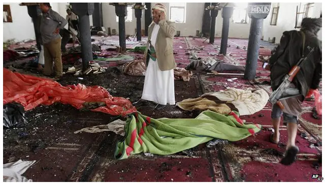 Setidaknya 137 orang tewas dalam serangan terhadap dua masjid itu