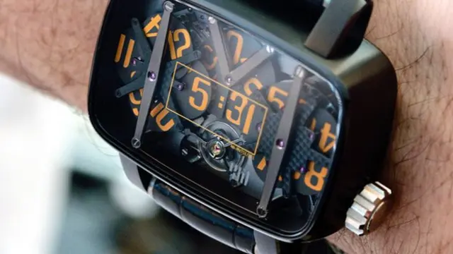 फ्रेंकोइ क्वैंटिन की डिजिटल घड़ी