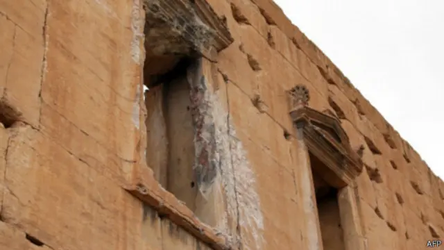 Akibat konflik bersenjata di Suriah, ada lebih dari 750 situs arkeologis yang rusak.