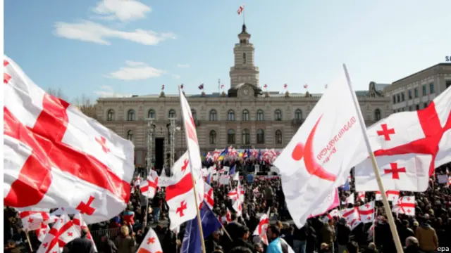 мітинг Грузі