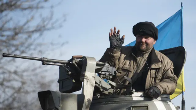 Украинский солдат