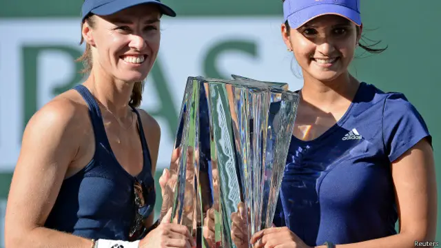 सानिया मिर्ज़ा और मार्टिना हिंगिस