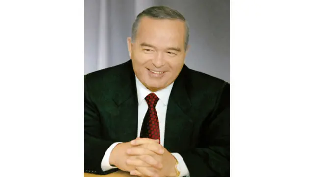 UzA Президентнинг янги йил табригини Каримовнинг ёшликдаги ушбу сурати остида чоп этган