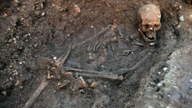 Скелет Ричарда III