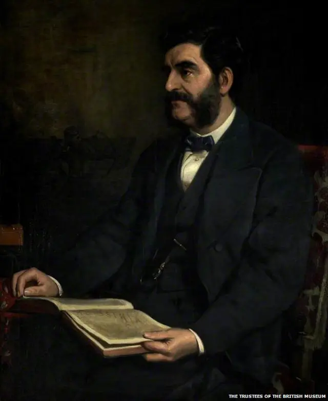 هرمز رسام بعد أن استقر في بريطانيا