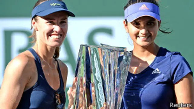 सानिया मिर्ज़ा, मार्टिना हिंगिस