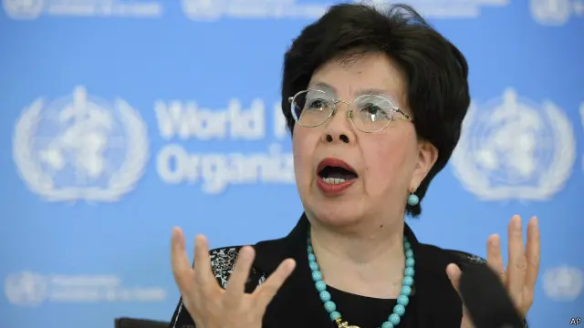 عالمی ادارۂ صحت کی ڈائریکٹر جنرل مارگریٹ چین 