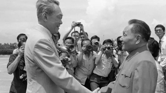 李光耀与邓小平