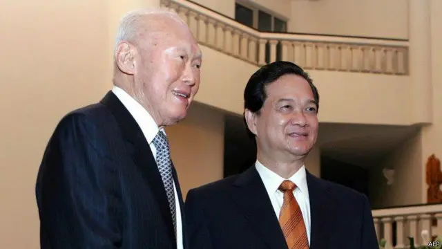 Ông Lý Quang Diệu từng đặt hy vọng vào Việt Nam