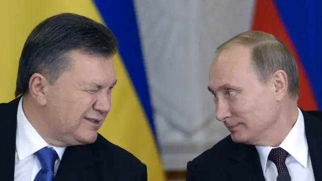 Янукович, Путин