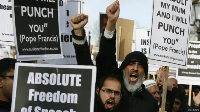 Демонстрация мусульмане