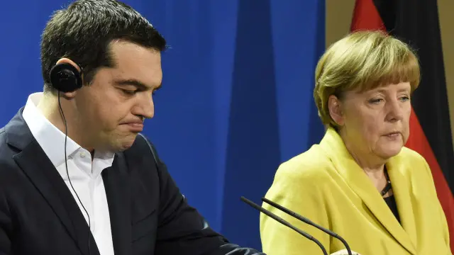 这是希腊总理齐普拉斯当选后首次正式访问柏林