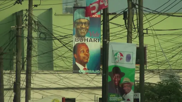 Нигерияда сайлов билбордлари