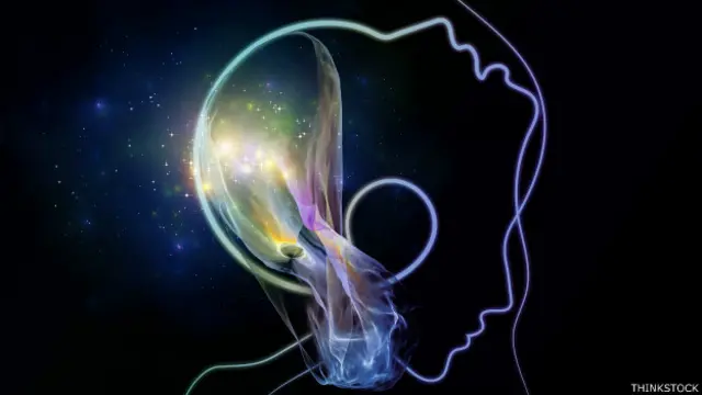 Silueta de dos cabezas