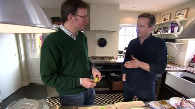 Thủ tướng Cameron (phải) nói với James Landale ông sẽ 'không cầm quyền nhiệm kỳ ba'