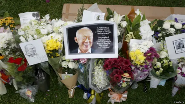 台湾总统马英九低调前往新加坡悼唁李光耀（资料照片）