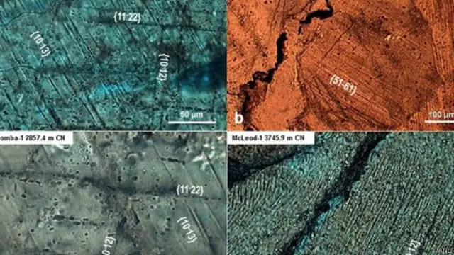 سیارچے کی ٹکر سے متاثرہ یہ علاقہ سائنسدانوں نے حادثاتی طور پر اس وقت دریافت کیا