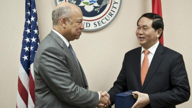 Đại tướng Trần Đại Quang, vừa thăm Mỹ trong đầu năm 2015, trong chuyến thăm đầu tiên của một Bộ trưởng Công an Việt Nam tới Mỹ.