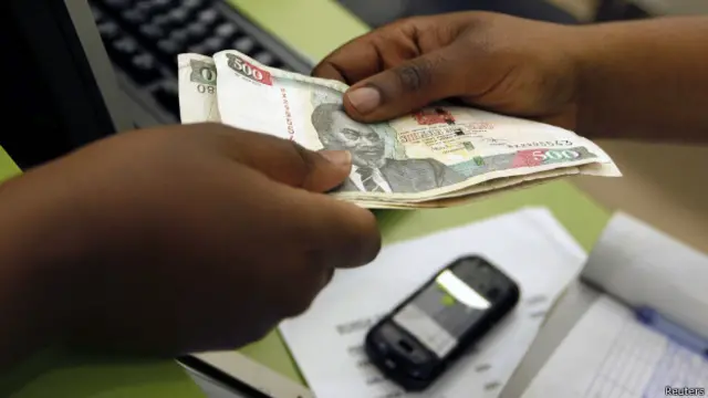 Transferencia de dinero vía celular en Africa