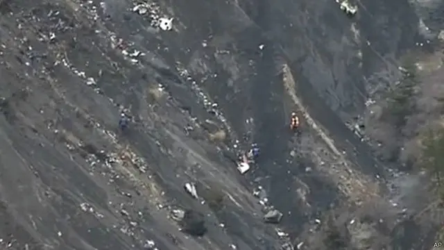 Reruntuhan Germanwings