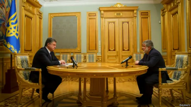 Встреча Порошенко и Коломойского